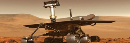 mars rover on mars