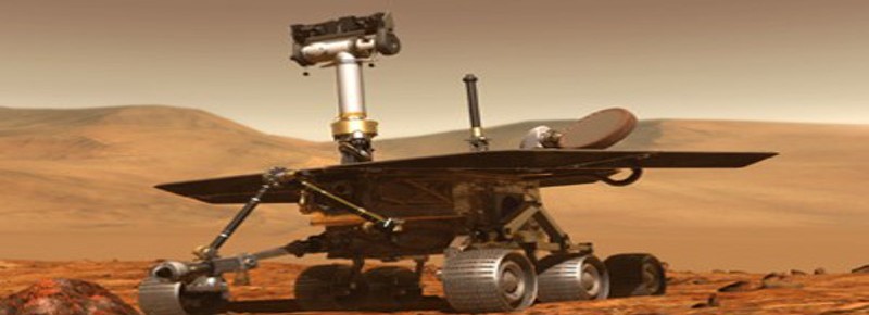 mars rover on mars