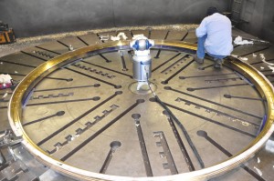 large machining of seal ring.